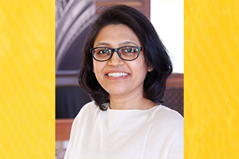 Headshot of Visha Krishnan